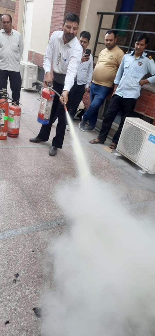 Emergency rescue training exercise